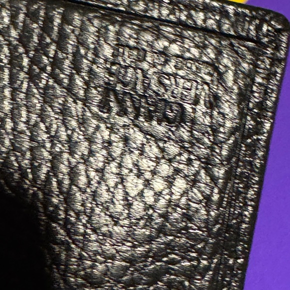 Versace Black Leather bifold wallet - Picture 15 of 15